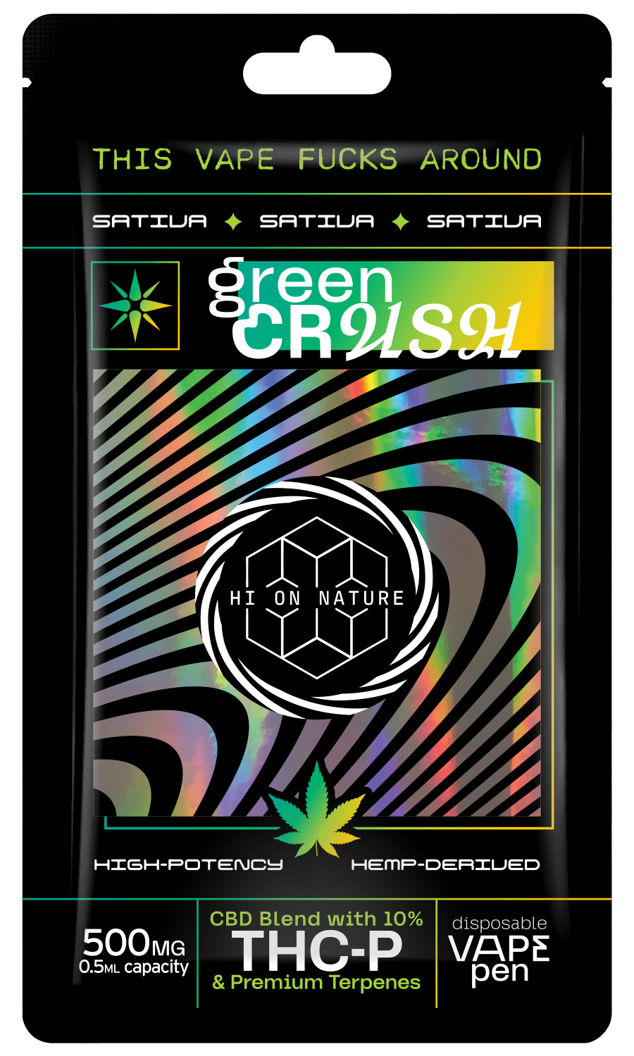 0.5ML Green Crush (Sativa)