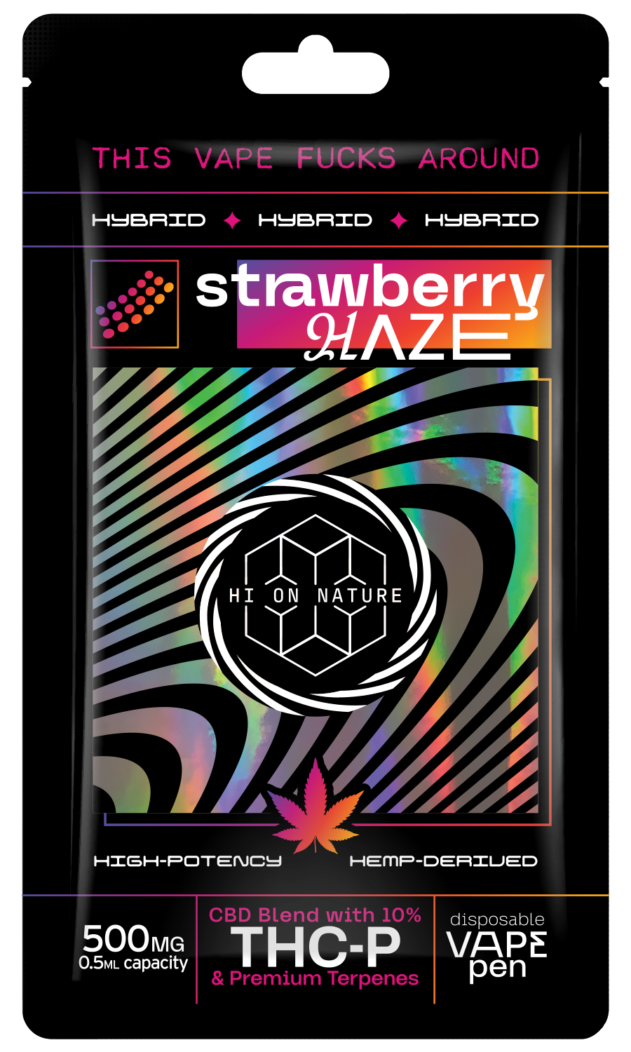 0.5ML Strawberry Haze (Hybrid)