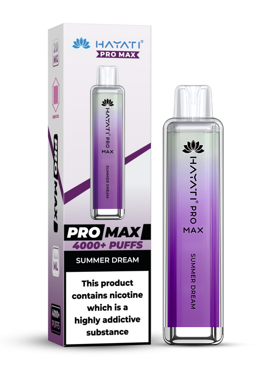 SUMMER DREAM Hayati Pro Max 4000+ 10 BOX