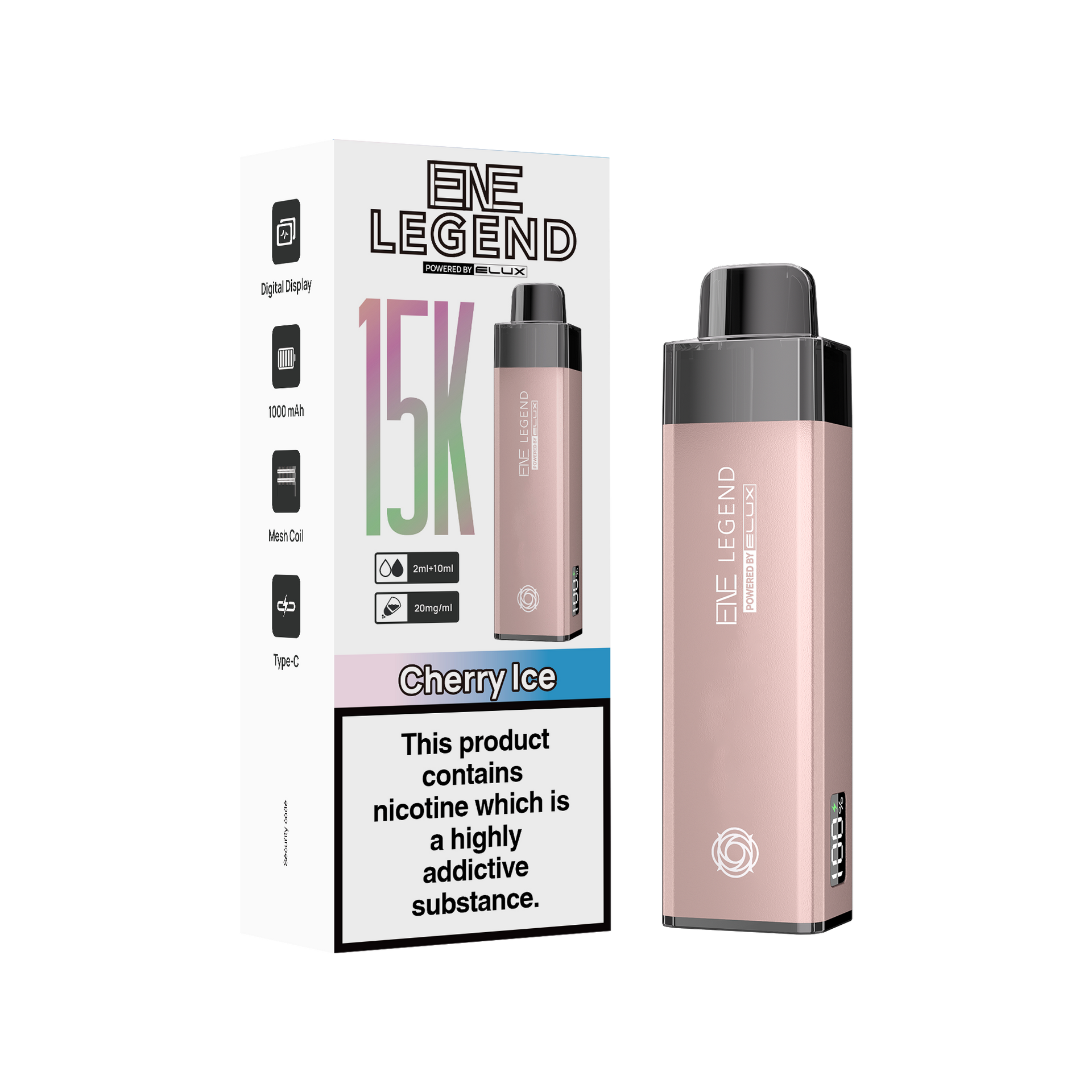 ELUX - ENE Legend 15,000+ Pod Kit | 5 PACK
