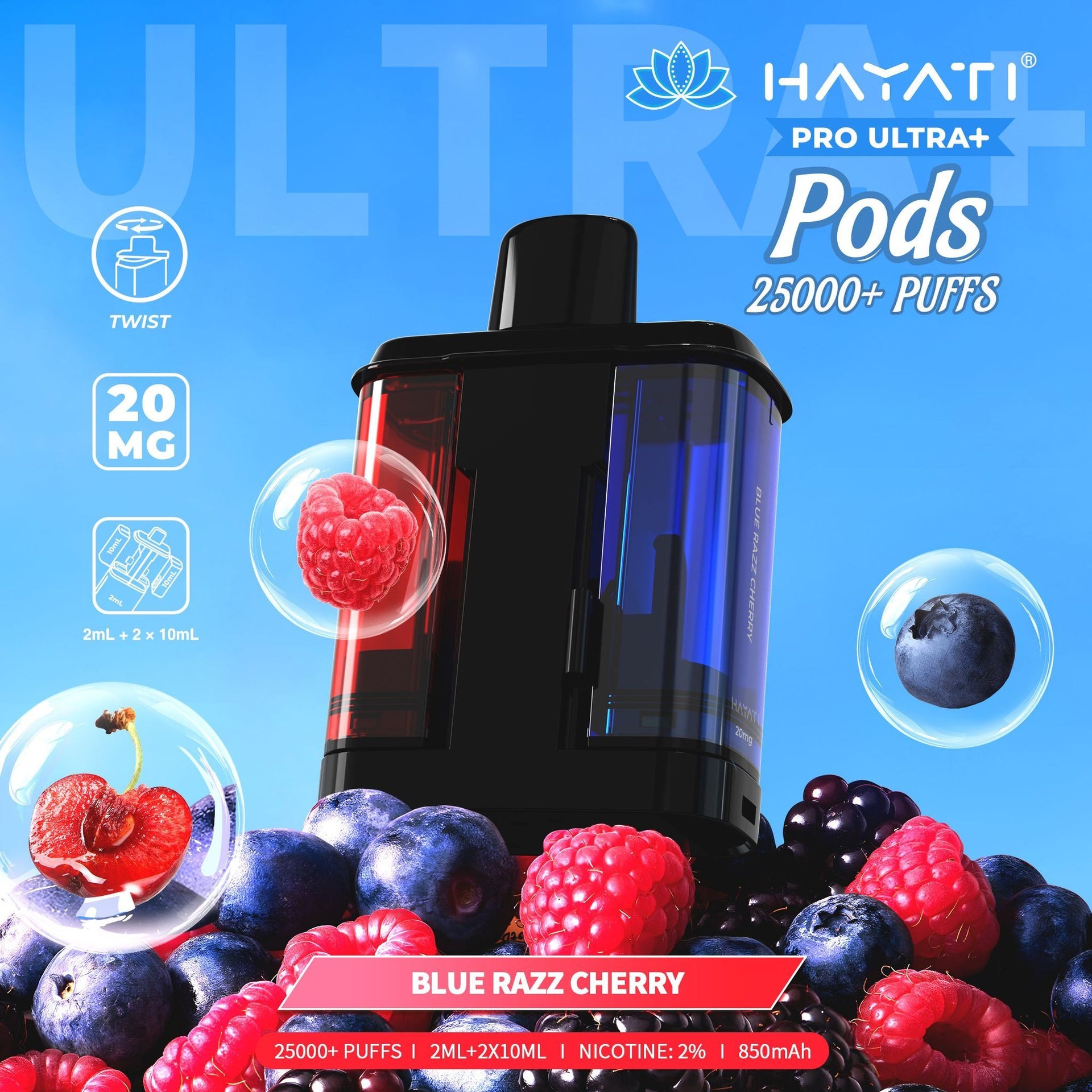 Hayati Pro Ultra Plus 25000+ Pods 