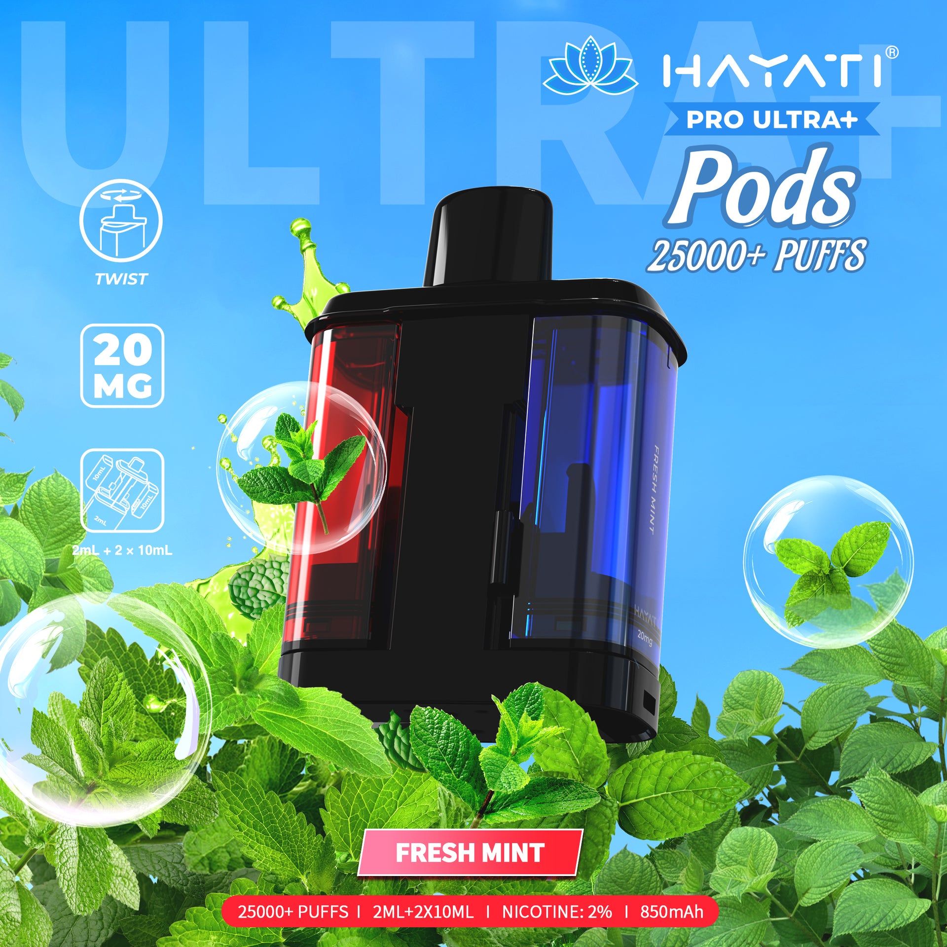  Fresh Mint disposable vape