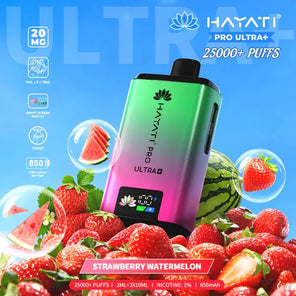  Strawberry Watermelon Hayati Pro Ultra 25000 | 5 Vapes disposable vape